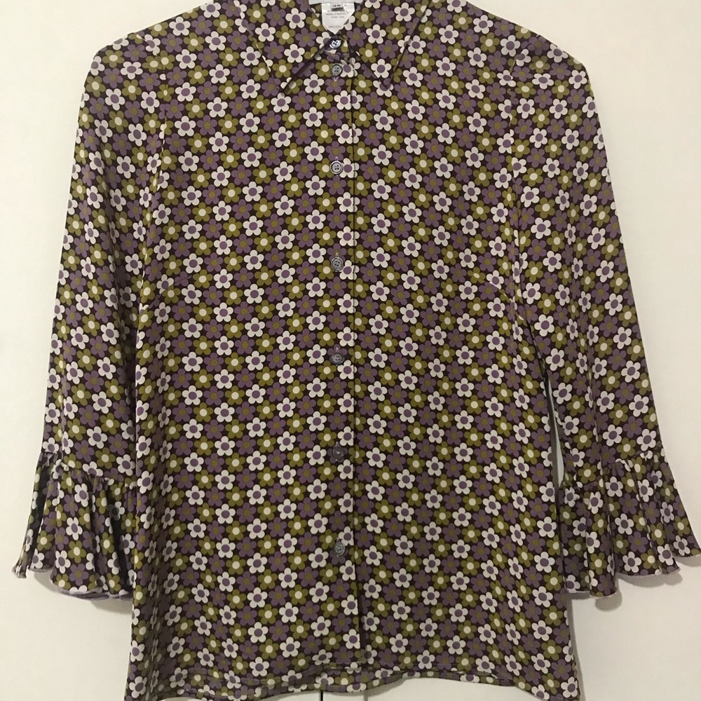 CELINE SILK BLOUSE